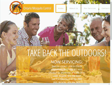 Tablet Screenshot of ontariomosquitocontrol.com